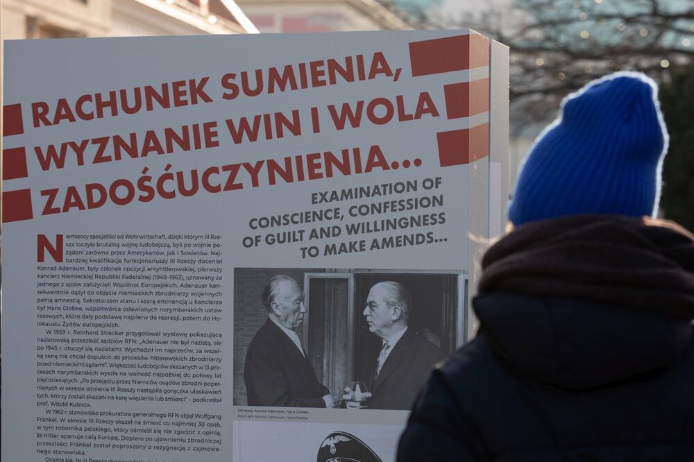 Otwarcie wystawy IPN „Gospodarka III Rzeszy” – Warszawa, 12 stycznia 2023. Fot. Mikołaj Bujak (IPN)