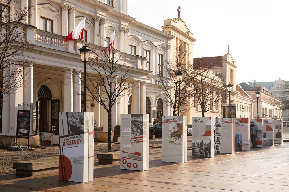 Otwarcie wystawy IPN „Gospodarka III Rzeszy” – Warszawa, 12 stycznia 2023. Fot. Mikołaj Bujak (IPN)