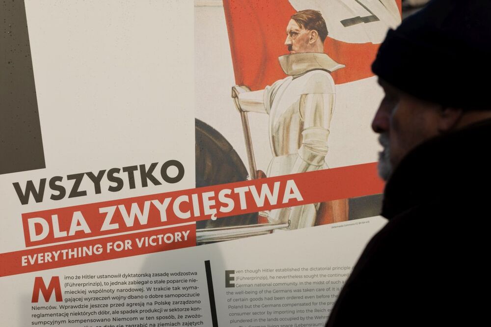 Otwarcie wystawy IPN „Gospodarka III Rzeszy” – Warszawa, 12 stycznia 2023. Fot. Mikołaj Bujak (IPN)