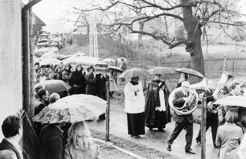 Pogrzeb Stanisława Pyjasa – fotografie z Archiwum IPN