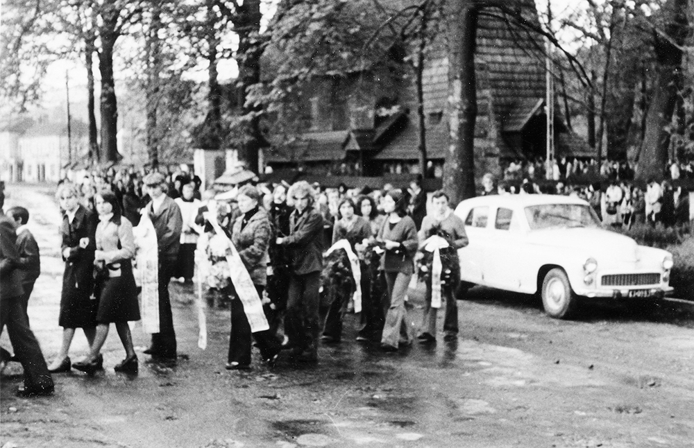Pogrzeb Stanisława Pyjasa – fotografie z Archiwum IPN