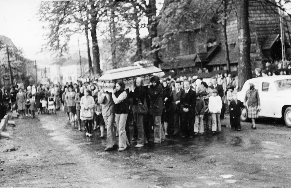 Pogrzeb Stanisława Pyjasa – fotografie z Archiwum IPN