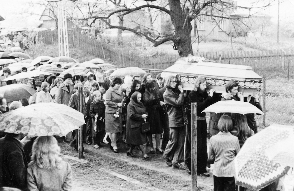 Pogrzeb Stanisława Pyjasa – fotografie z Archiwum IPN