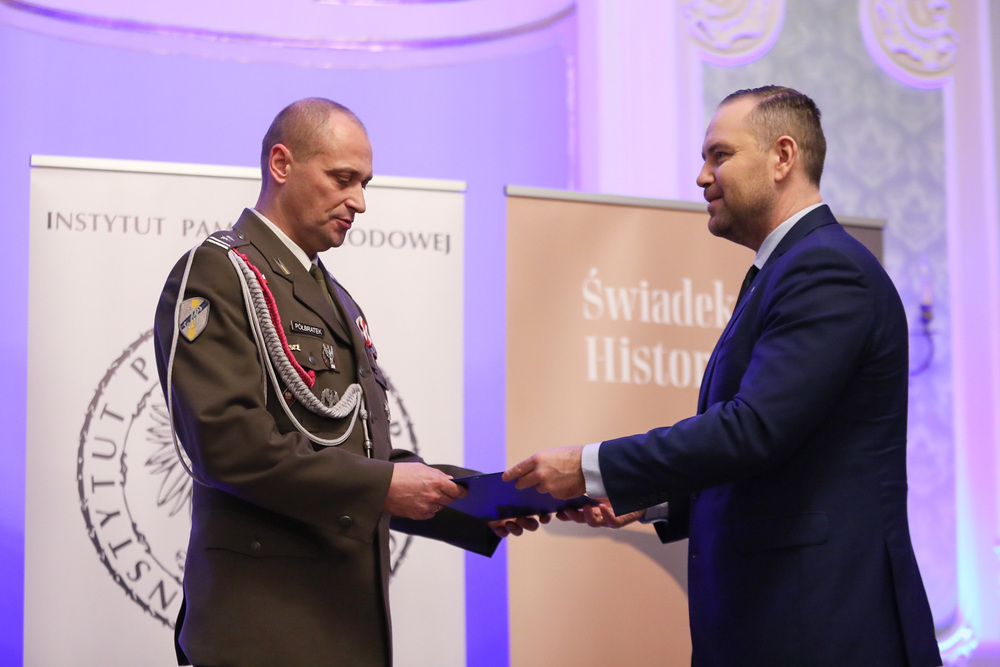 Gala wręczenia nagrody „Świadek Historii” w Białymstoku – 18 stycznia 2023. Fot. Mikołaj Bujak (IPN)