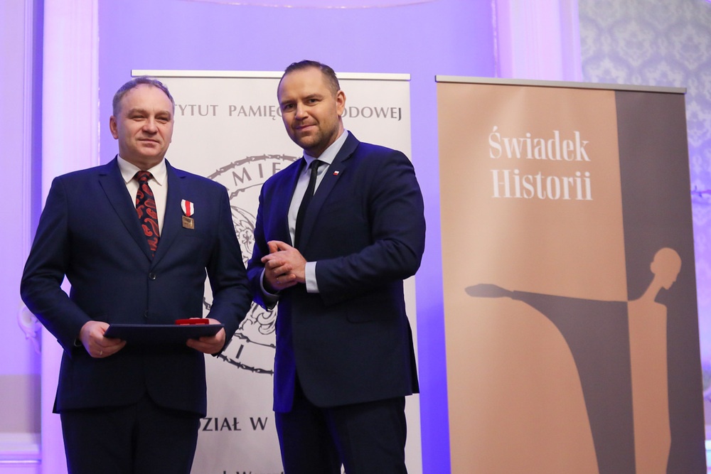 Gala wręczenia nagrody „Świadek Historii” w Białymstoku – 18 stycznia 2023. Fot. Mikołaj Bujak (IPN)