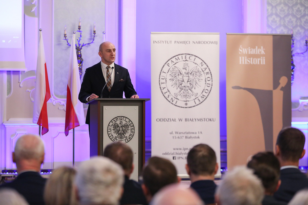 Gala wręczenia nagrody „Świadek Historii” w Białymstoku – 18 stycznia 2023. Fot. Mikołaj Bujak (IPN)