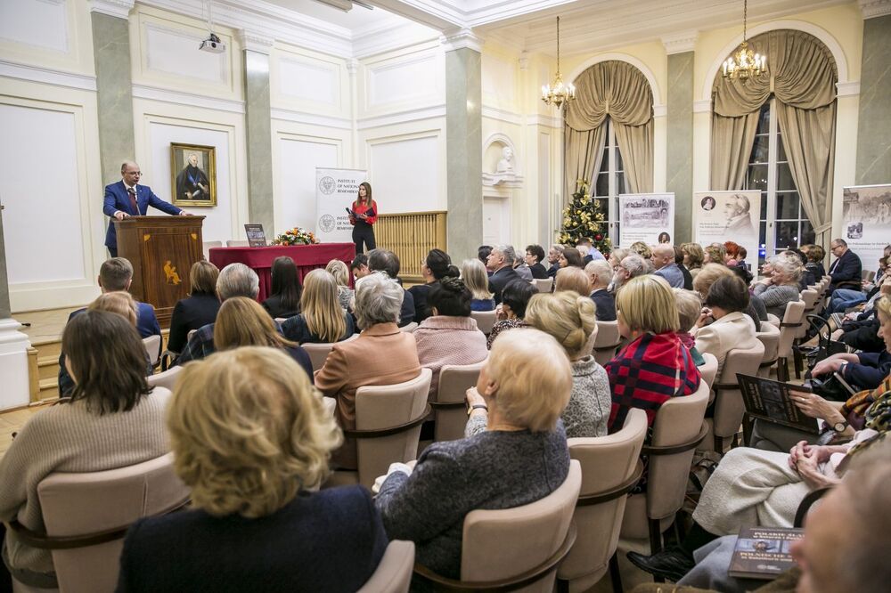 Promocja albumu „Polskie ślady w Solurze i Zuchwilu / Polnische spuren in Solothurn und Zuchwil” – Warszawa, 18 stycznia 2023. Fot. Katarzyna Adamów (IPN)