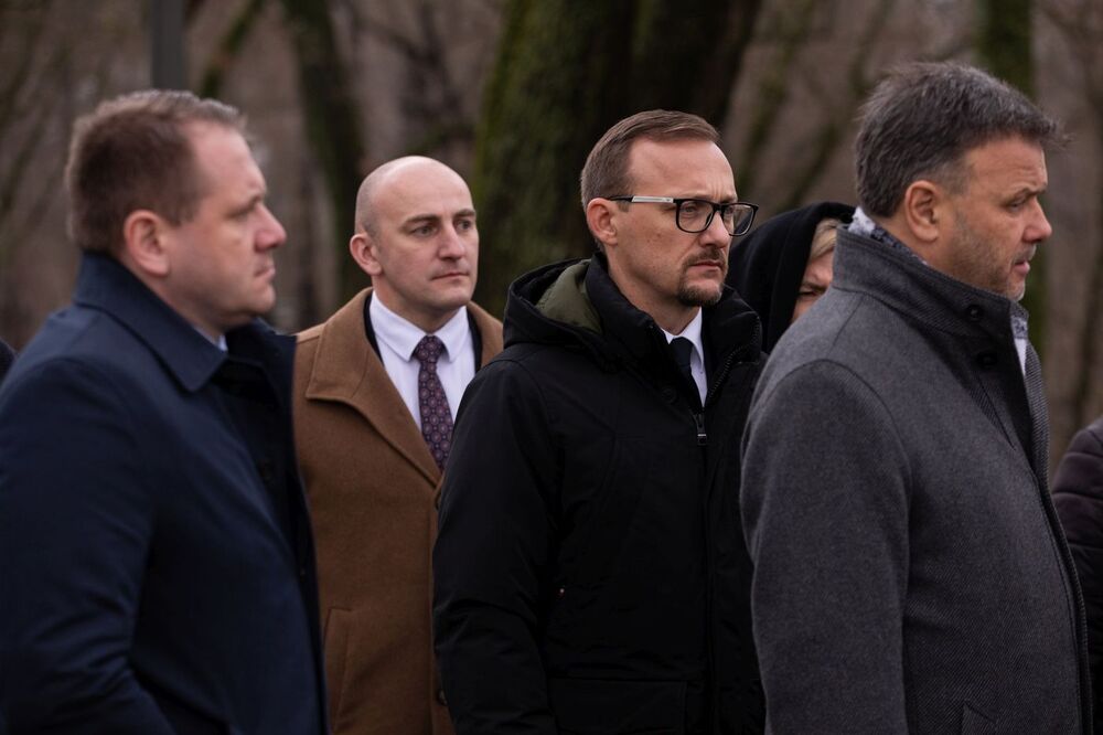 W Kolumbarium w Parku Pamięci Tuskulanum – Wilno, 19 stycznia 2023. Fot. Mikołaj Bujak (IPN)