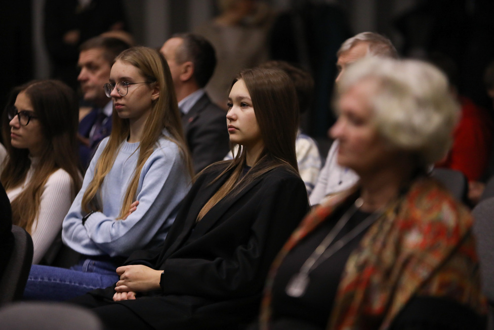 Spotkanie w Domu Kultury Polskiej w Wilnie w ramach „Przystanku Historia IPN Wilno” – 19 stycznia 2023. Fot. Mikołaj Bujak (IPN)