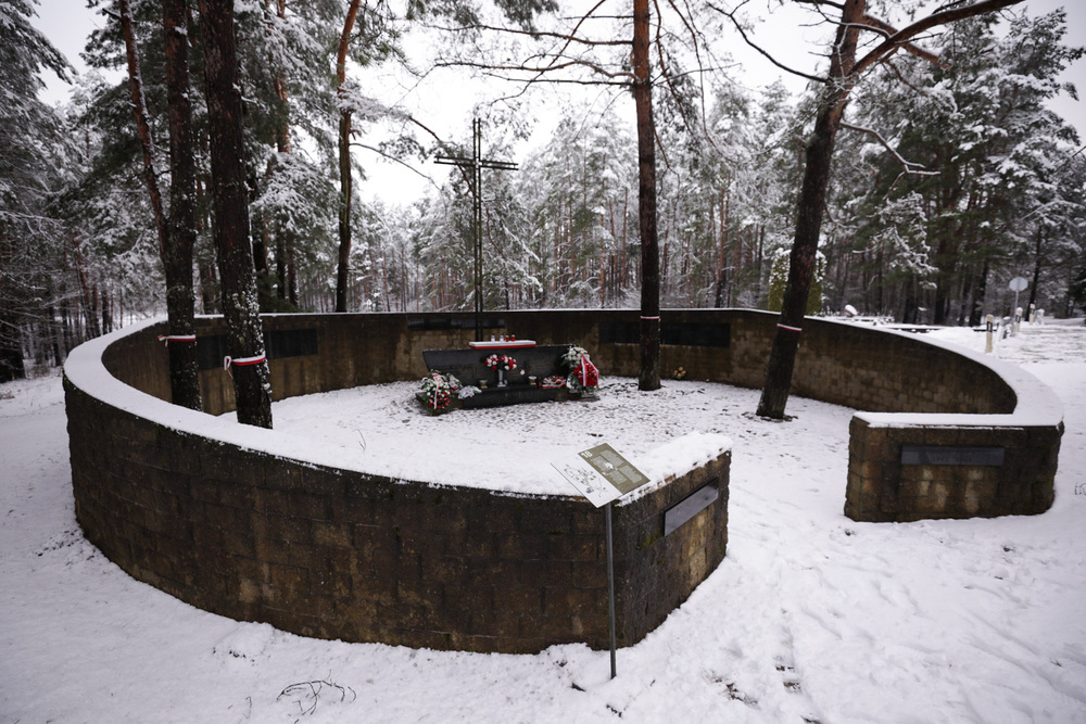 Miejsce pamięci w Ponarach – Ponary, 20 stycznia 2023. Fot. Mikołaj Bujak (IPN)