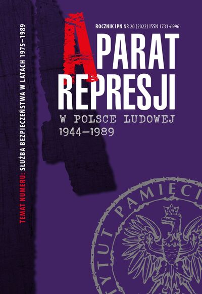 „Aparat Represji w Polsce Ludowej 1944–1989” nr 20(2022)