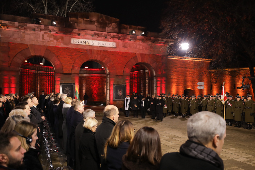 Obchody 160. rocznicy wybuchu powstania styczniowego – Warszawa, 23 stycznia 2023. Fot. Mikołaj Bujak (IPN)