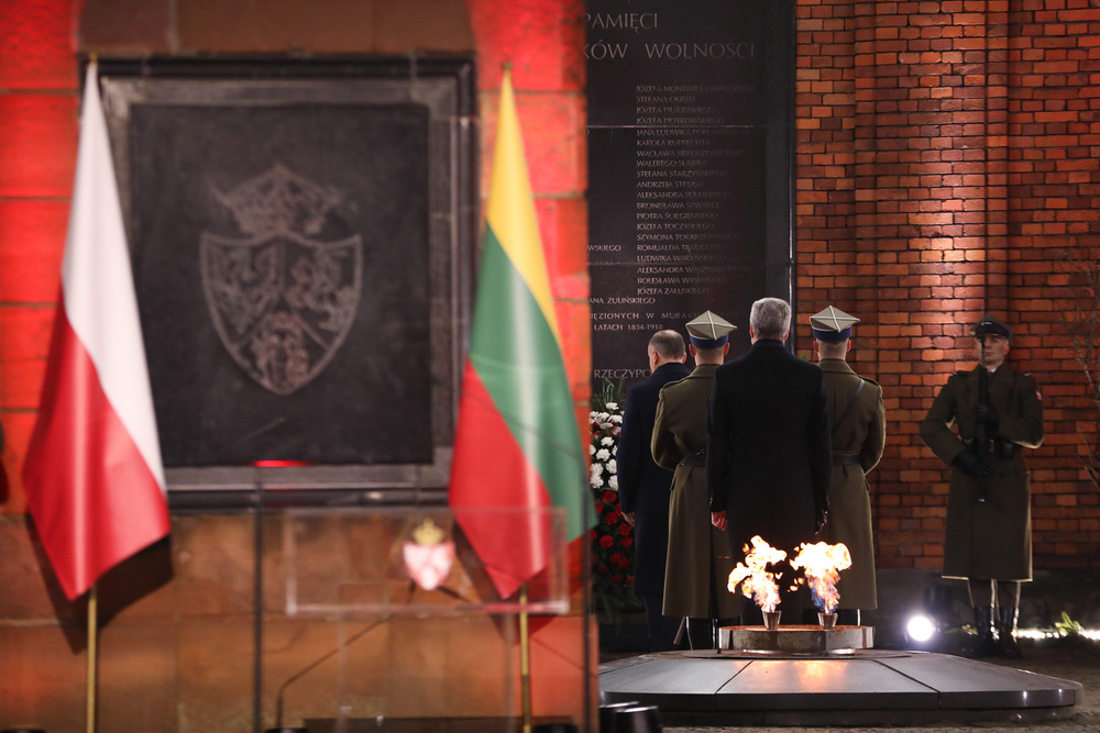 Obchody 160. rocznicy wybuchu powstania styczniowego – Warszawa, 23 stycznia 2023. Fot. Mikołaj Bujak (IPN)