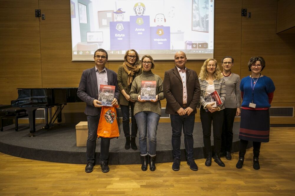 Seminarium „»Warszawa, Warka, Waszyngton… Ramię krzep – Ojczyźnie służ«. 135. rocznica powstania Sokolstwa Polskiego w Ameryce” – Warka, 24 stycznia 2023. Fot. K. Adamów (IPN)