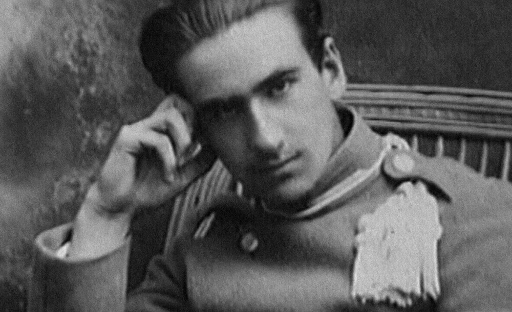 Józef Mackiewicz w mundurze