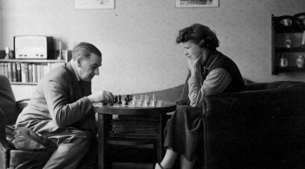 Józef Mackiewicz i Barbara Toporska