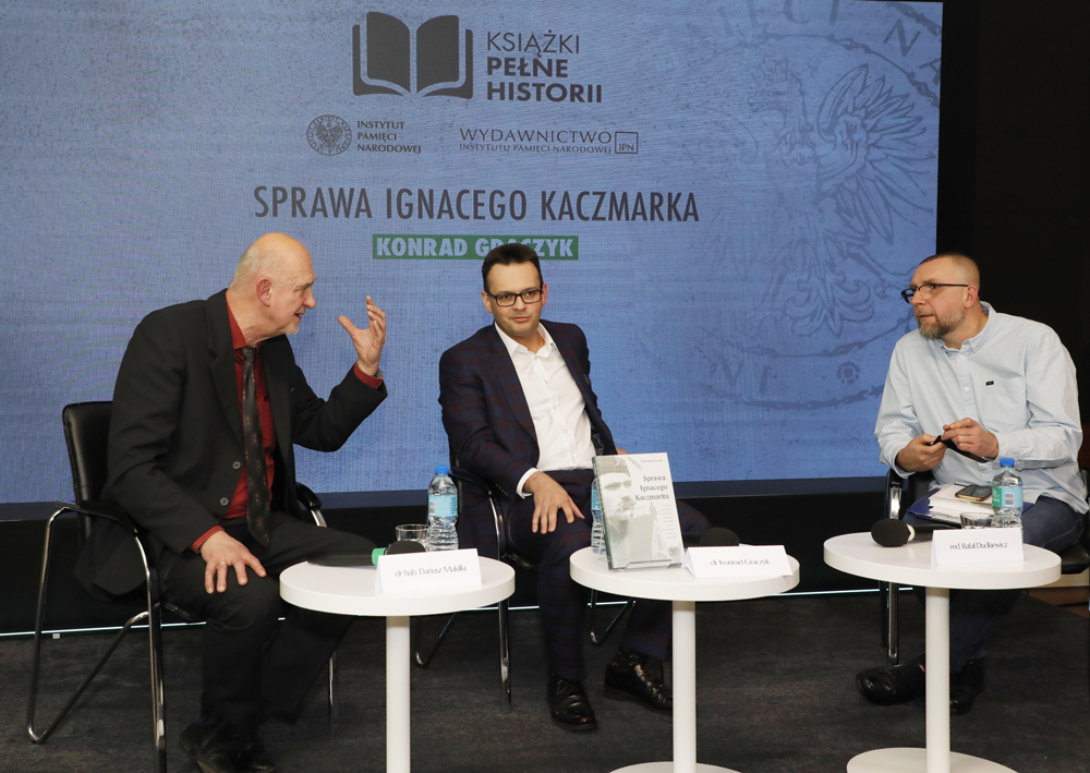 „Książki pełne historii” – rozmowy z autorami publikacji – Warszawa, 25 stycznia 2023. Fot. Piotr Życieński (IPN)