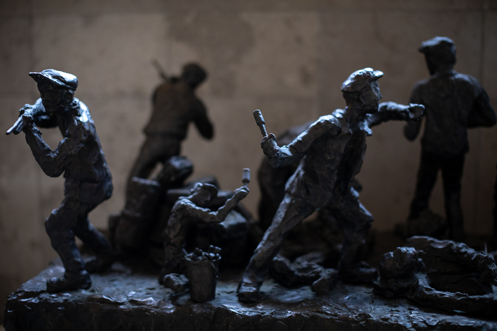 Wystawa „Obraz Treblinki w oczach Samuela Willenberga” w Sejmie – Warszawa, 26 stycznia 2023. Fot. Sławek Kasper (IPN)