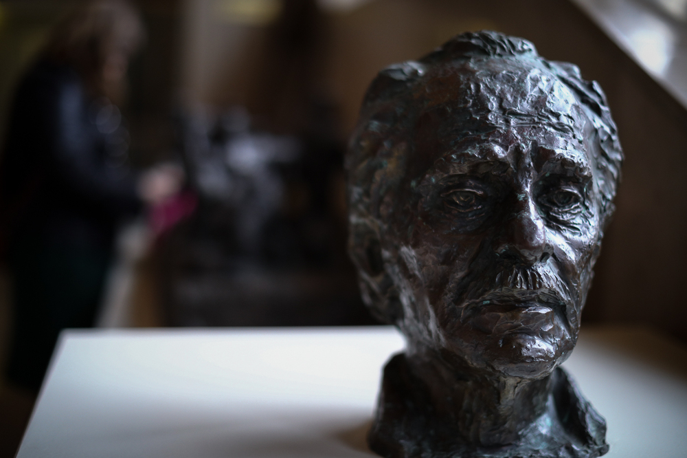 Wystawa „Obraz Treblinki w oczach Samuela Willenberga” w Sejmie – Warszawa, 26 stycznia 2023. Fot. Sławek Kasper (IPN)