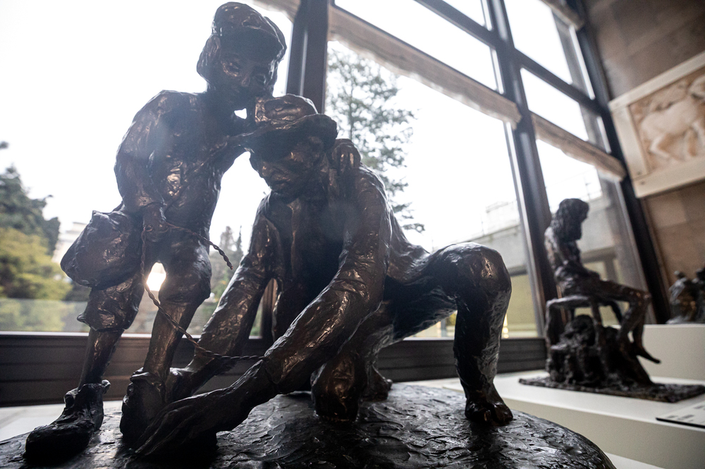 Wystawa „Obraz Treblinki w oczach Samuela Willenberga” w Sejmie – Warszawa, 26 stycznia 2023. Fot. Sławek Kasper (IPN)