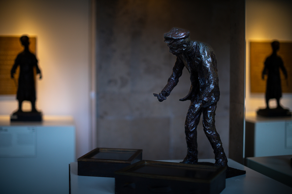 Wystawa „Obraz Treblinki w oczach Samuela Willenberga” w Sejmie – Warszawa, 26 stycznia 2023. Fot. Sławek Kasper (IPN)