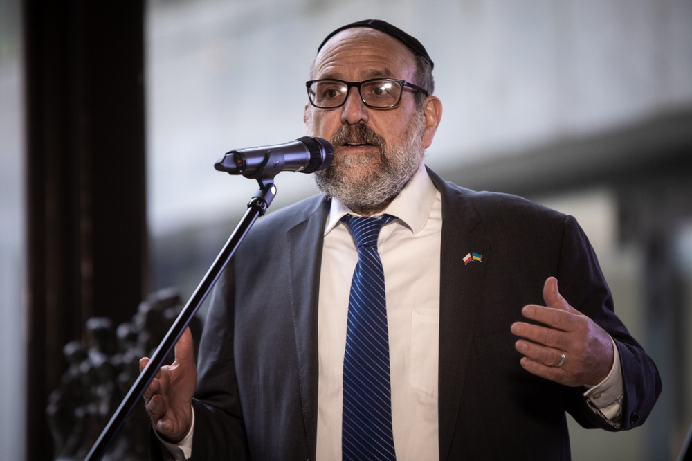 Wystawa „Obraz Treblinki w oczach Samuela Willenberga” w Sejmie – Warszawa, 26 stycznia 2023. Fot. Sławek Kasper (IPN)