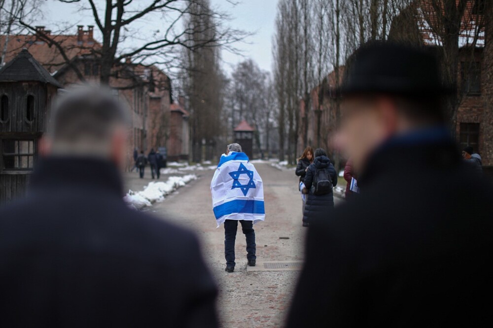 Uroczystości w 78. rocznicę oswobodzenia niemieckiego obozu zagłady Auschwitz – 27 stycznia 2023. Fot. Sławek Kasper (IPN)