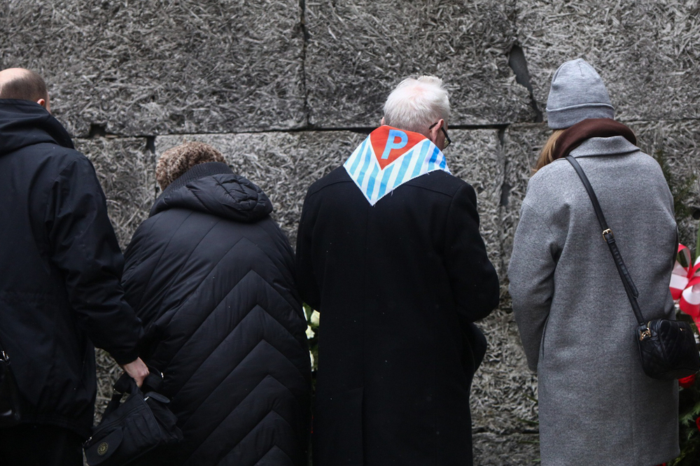 Uroczystości w 78. rocznicę oswobodzenia niemieckiego obozu zagłady Auschwitz – 27 stycznia 2023. Fot. Sławek Kasper (IPN)