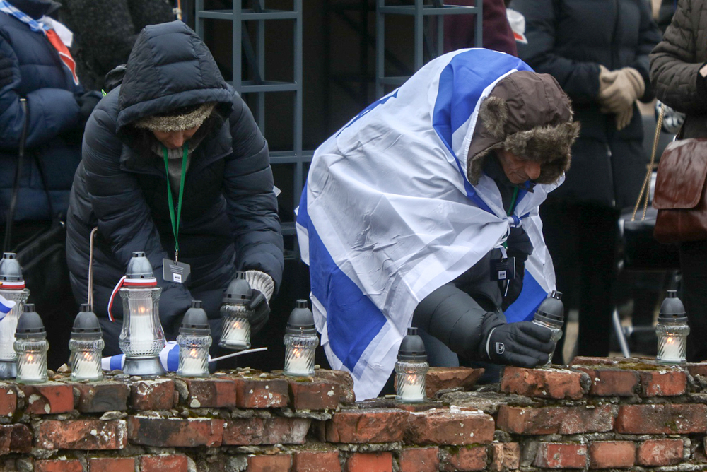 Uroczystości w 78. rocznicę oswobodzenia niemieckiego obozu zagłady Auschwitz – 27 stycznia 2023. Fot. Sławek Kasper (IPN)