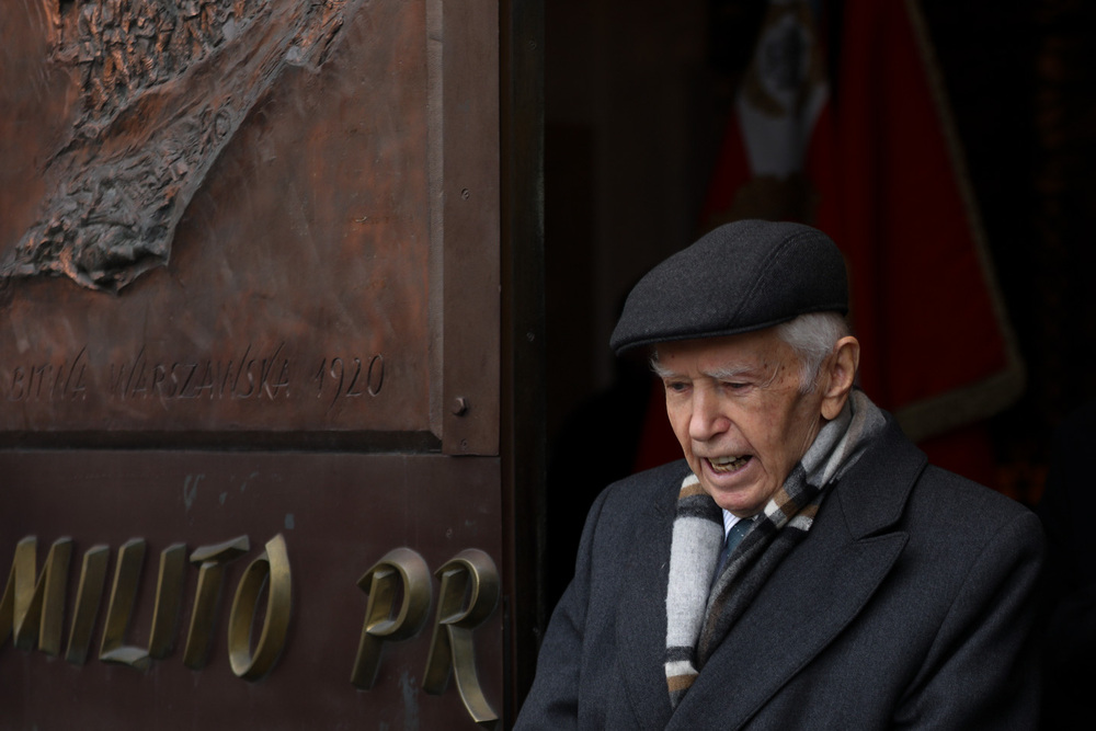 Msza św. w intencji żołnierzy AK, biorących udział w Akcji Bojowej „Kutschera” – Warszawa, 1 lutego 2023. Fot. Mikołaj Bujak (IPN)