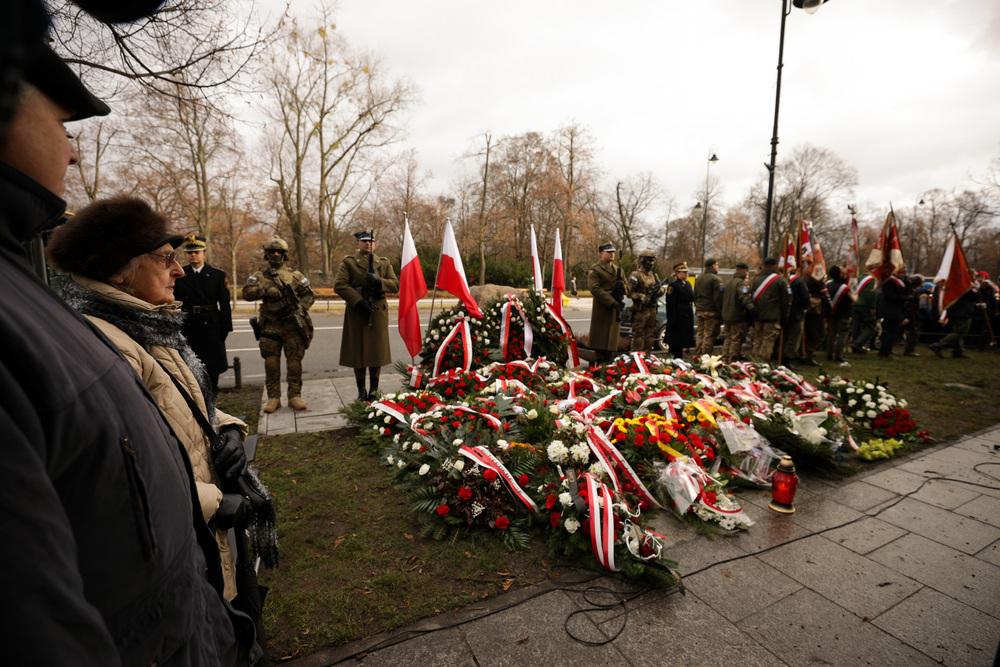Uroczystości w 79. rocznicę Akcji Bojowej „Kutschera” – Warszawa, 1 lutego 2023. Fot. Mikołaj Bujak (IPN)