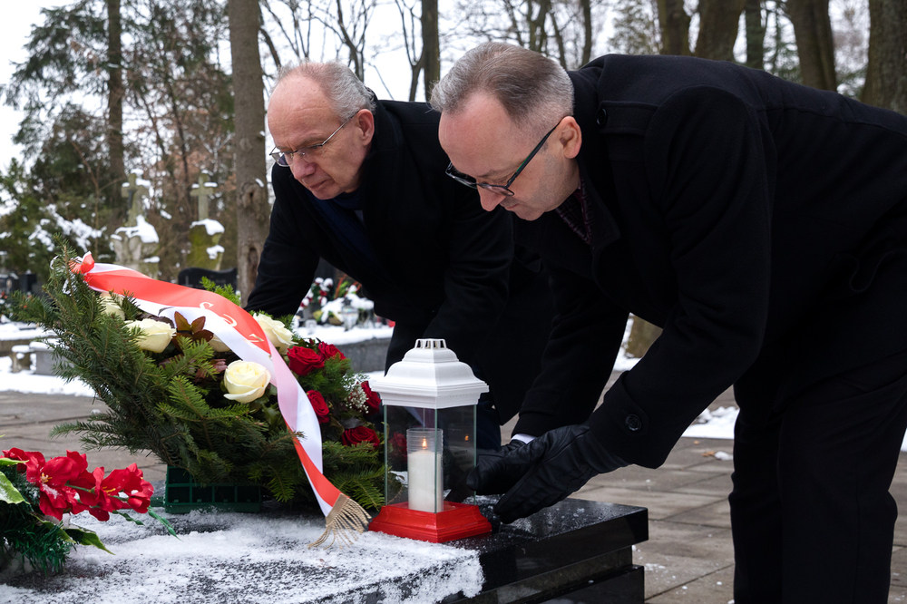 72. rocznica śmierci mjr. Zygmunta Szendzielarza „Łupaszki” – 8 lutego 2023. Fot. Sławek Kasper (IPN)