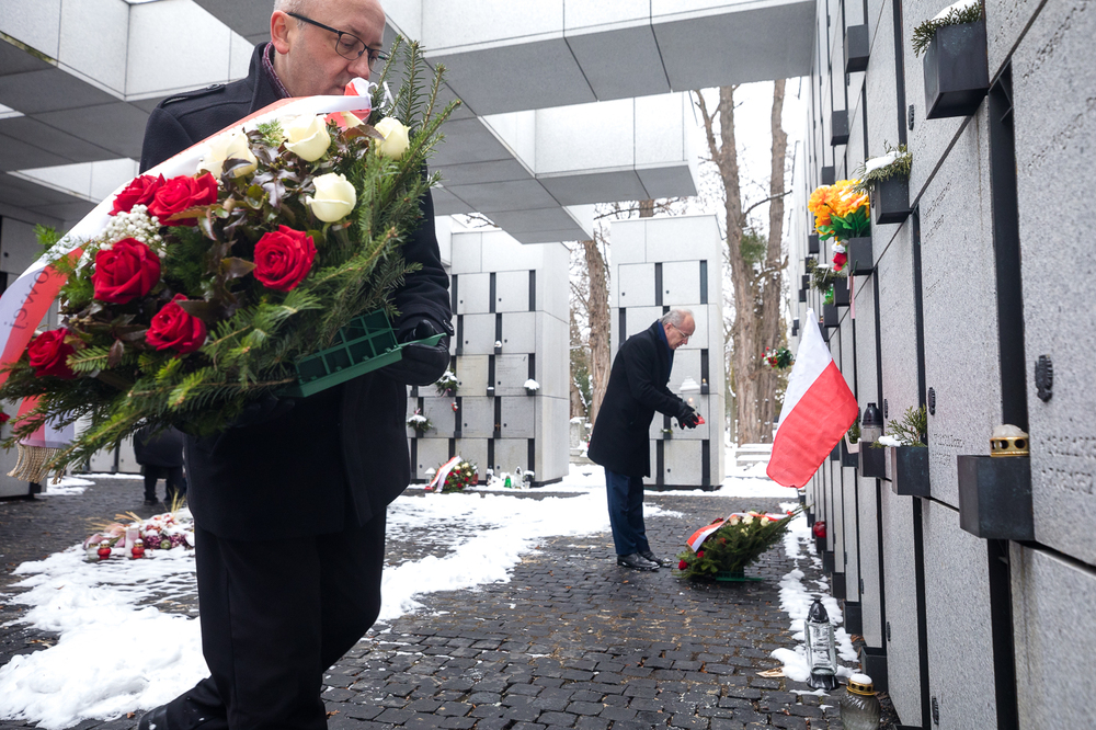 72. rocznica śmierci mjr. Zygmunta Szendzielarza „Łupaszki” – 8 lutego 2023. Fot. Sławek Kasper (IPN)