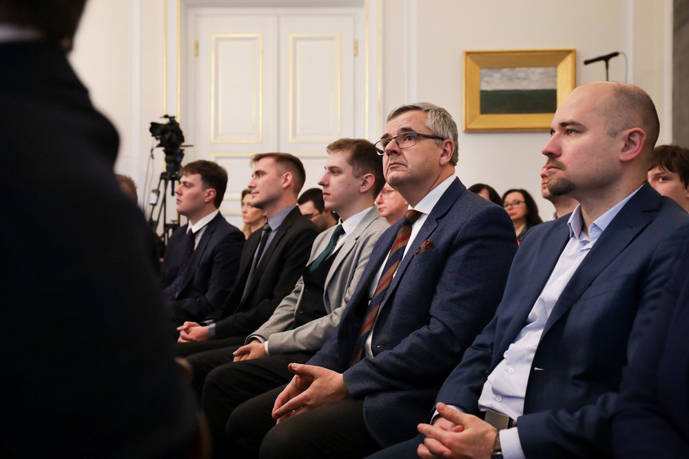 „Tradycja romantyczna wczoraj i dziś” – debata wokół serii wydawniczej „Literatura i pamięć” – Warszawa, 9 lutego 2023. Fot. Mikołaj Bujak (IPN)