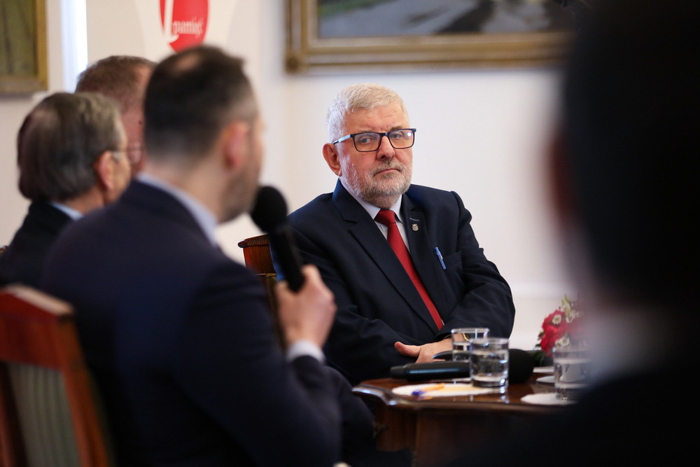 „Tradycja romantyczna wczoraj i dziś” – debata wokół serii wydawniczej „Literatura i pamięć” – Warszawa, 9 lutego 2023. Fot. Mikołaj Bujak (IPN)