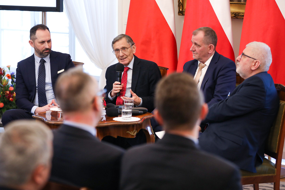 „Tradycja romantyczna wczoraj i dziś” – debata wokół serii wydawniczej „Literatura i pamięć” – Warszawa, 9 lutego 2023. Fot. Mikołaj Bujak (IPN)