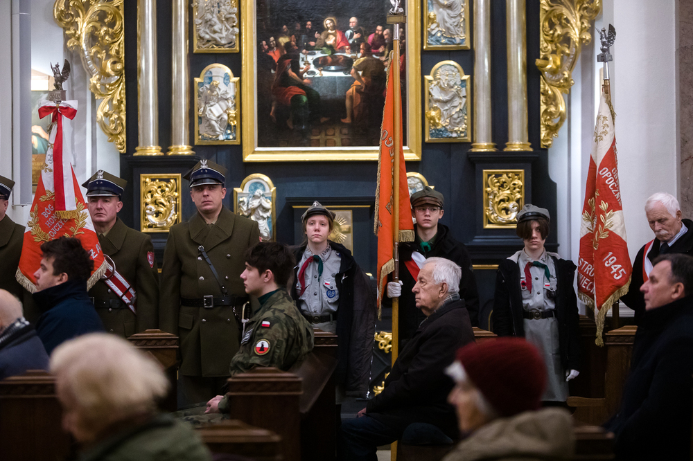 Obchody 81. rocznicy przekształcenia Związku Walki Zbrojnej w Armię Krajową – Warszawa, 14 lutego 2023. Fot. Sławek Kasper (IPN)