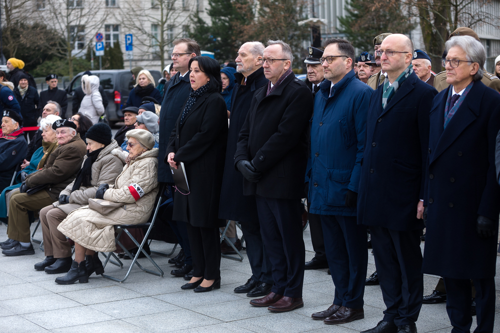 Obchody 81. rocznicy przekształcenia Związku Walki Zbrojnej w Armię Krajową – Warszawa, 14 lutego 2023. Fot. Sławek Kasper (IPN)