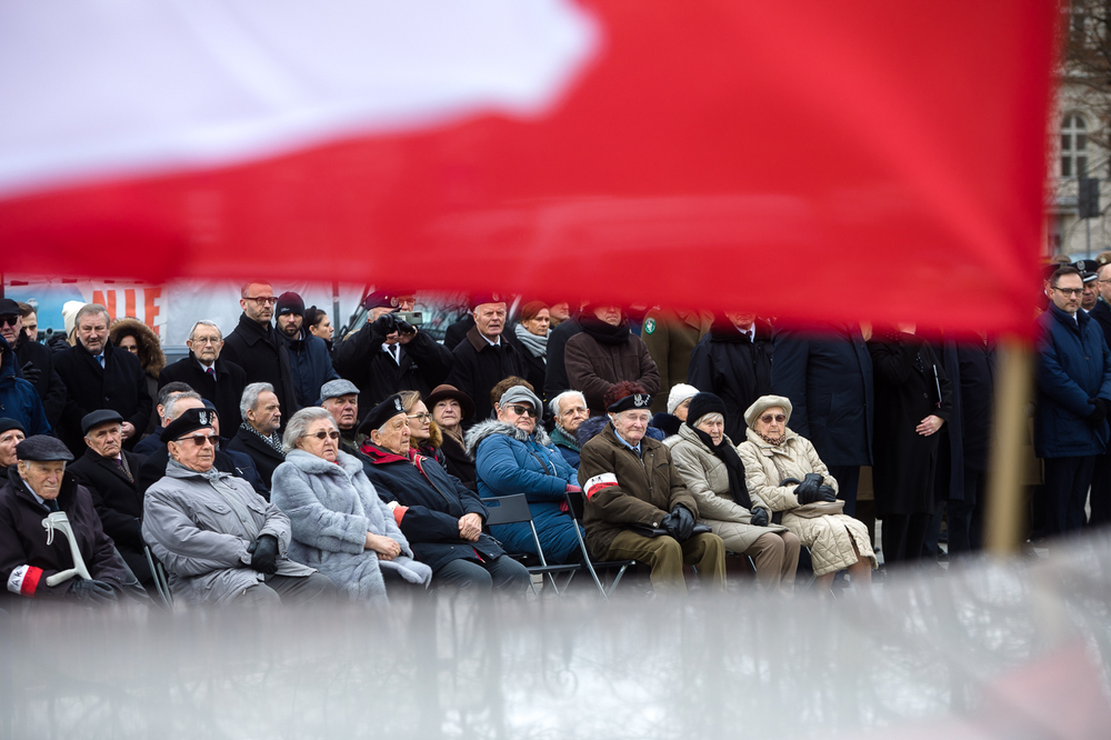 Obchody 81. rocznicy przekształcenia Związku Walki Zbrojnej w Armię Krajową – Warszawa, 14 lutego 2023. Fot. Sławek Kasper (IPN)