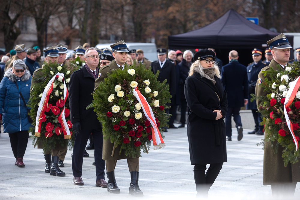 Obchody 81. rocznicy przekształcenia Związku Walki Zbrojnej w Armię Krajową – Warszawa, 14 lutego 2023. Fot. Sławek Kasper (IPN)