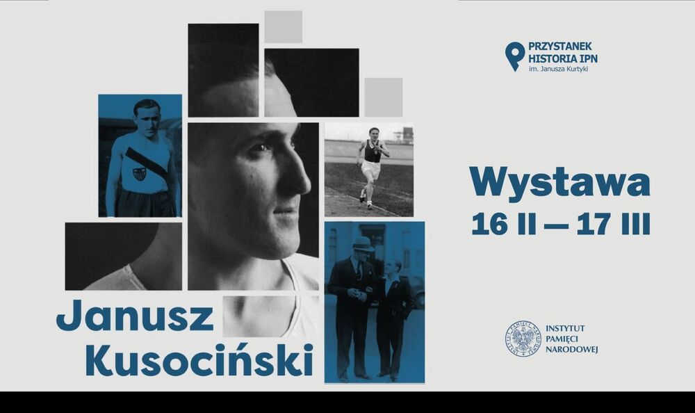 Wystawa Instytutu Pamięci Narodowej „Janusz Kusociński”