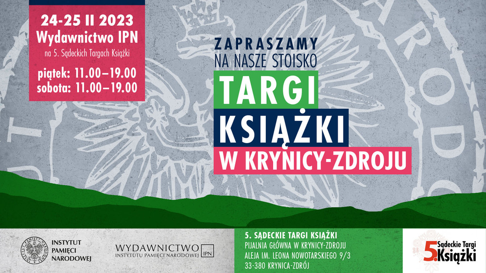 5. Sądeckie Targi Książki – Krynica, 24–25 lutego 2023