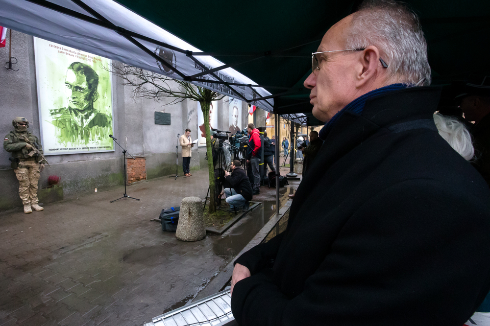 Uroczystości w rocznicę śmierci gen. Augusta Emila Fieldorfa „Nila” – Warszawa, 24 lutego 2023. Fot. Sławek Kasper (IPN)