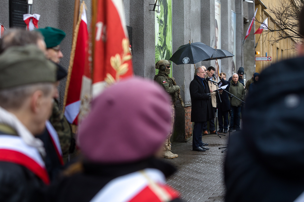 Uroczystości w rocznicę śmierci gen. Augusta Emila Fieldorfa „Nila” – Warszawa, 24 lutego 2023. Fot. Sławek Kasper (IPN)