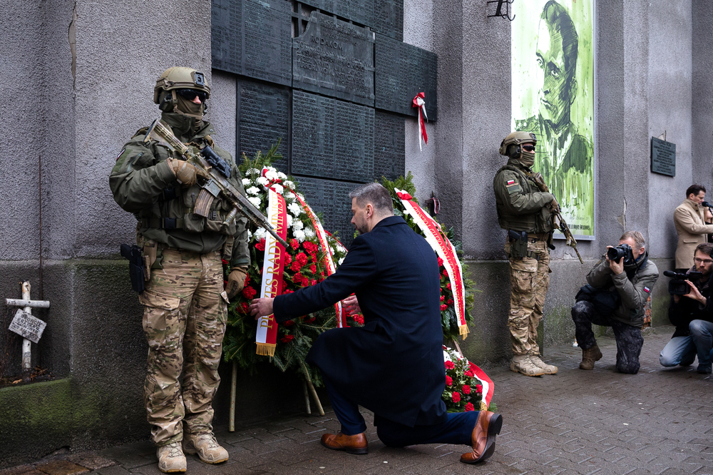 Uroczystości w rocznicę śmierci gen. Augusta Emila Fieldorfa „Nila” – Warszawa, 24 lutego 2023. Fot. Sławek Kasper (IPN)