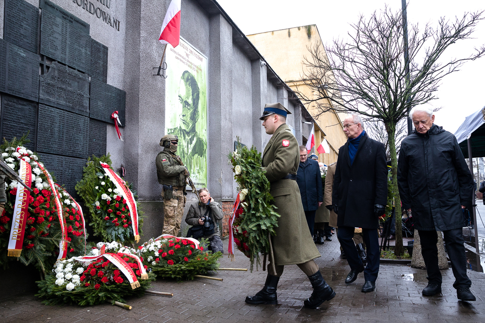 Uroczystości w rocznicę śmierci gen. Augusta Emila Fieldorfa „Nila” – Warszawa, 24 lutego 2023. Fot. Sławek Kasper (IPN)