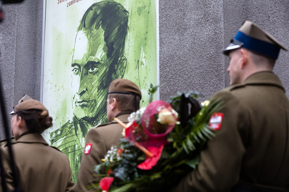 Uroczystości w rocznicę śmierci gen. Augusta Emila Fieldorfa „Nila” – Warszawa, 24 lutego 2023. Fot. Sławek Kasper (IPN)