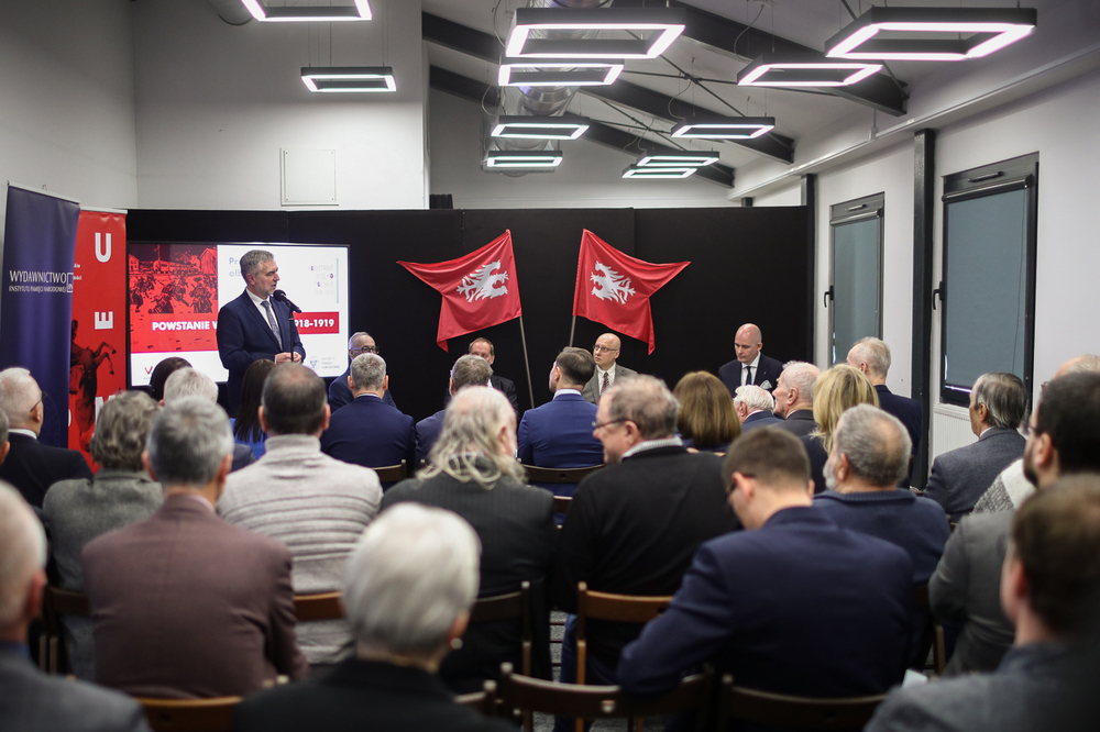 Promocja albumu „Powstanie wielkopolskie 1918–1919” – Warszawa, 28 lutego 2023. Fot. Sławek Kasper (IPN)