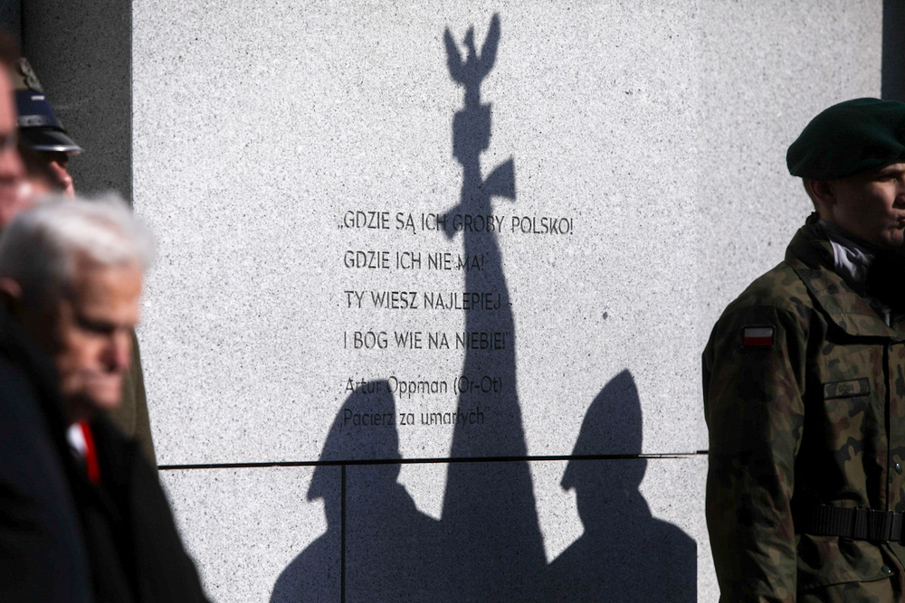 Obchody Narodowego Dnia Pamięci Żołnierzy Wyklętych na powązkowskiej „Łączce” – Warszawa, 1 marca 2023. Fot. Sławek Kasper (IPN)