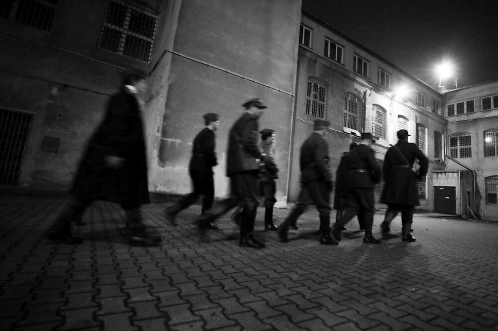 Uroczystości na terenie byłego Aresztu Śledczego Warszawa–Mokotów – 1 marca 2023. Fot. Mikołaj Bujak (IPN)